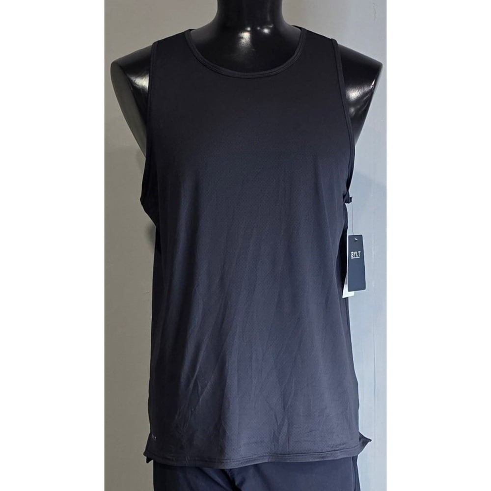 BYLT Premium Basics Performance Tank Top – Men's Large – Black – New with Tags